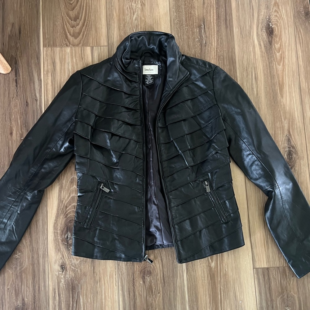 Neiman Marcus 100% Leather Jacket